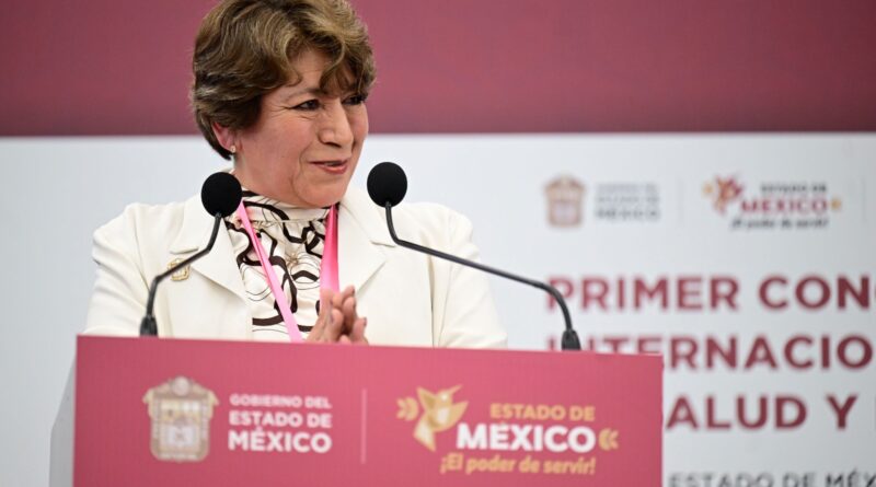 Inaugura Gobernadora Delfina Gómez Primer Congreso Internacional de Salud y Bienestar