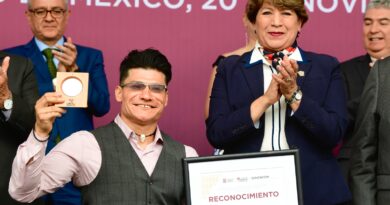 Entrega Delfina Gómez Premio Estatal del Deporte 2024 en el marco del 114 Aniversario de la Revolución Mexicana